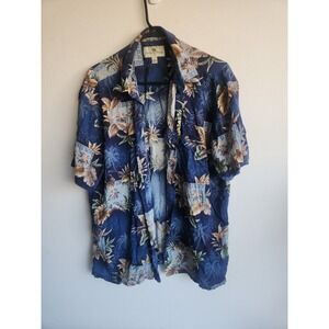 Island Shores Hawaiian Men's Shirt XL Button Up